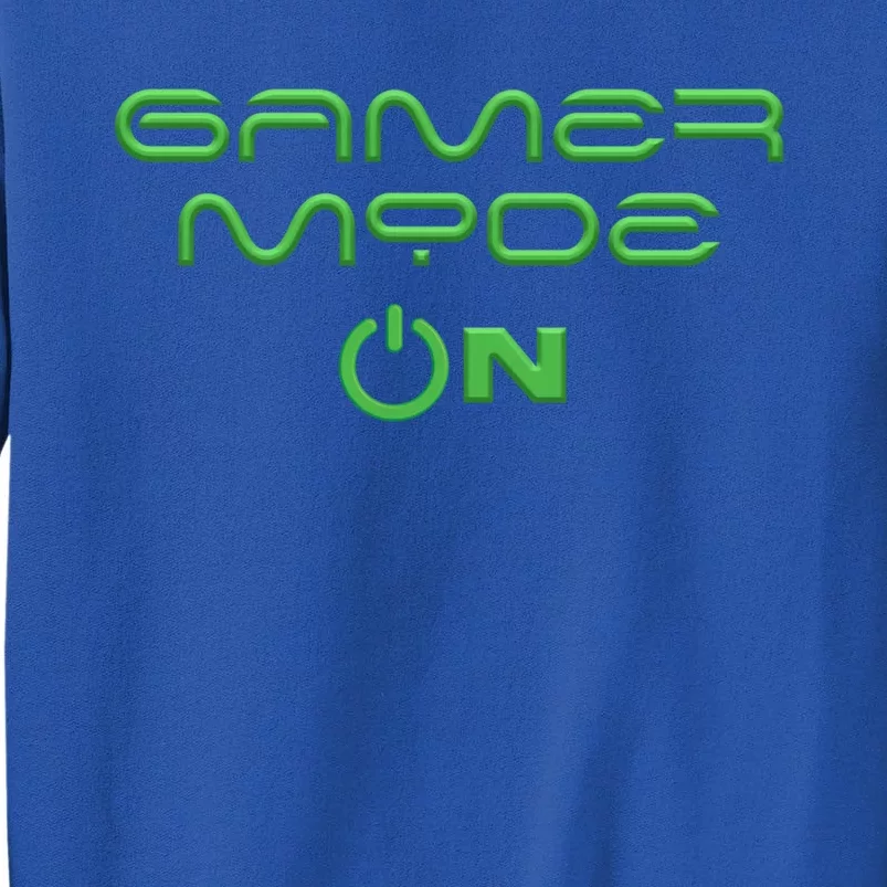 Game Mode On Gaming Virtual Reality Video Games Computer Gift Tall Sweatshirt