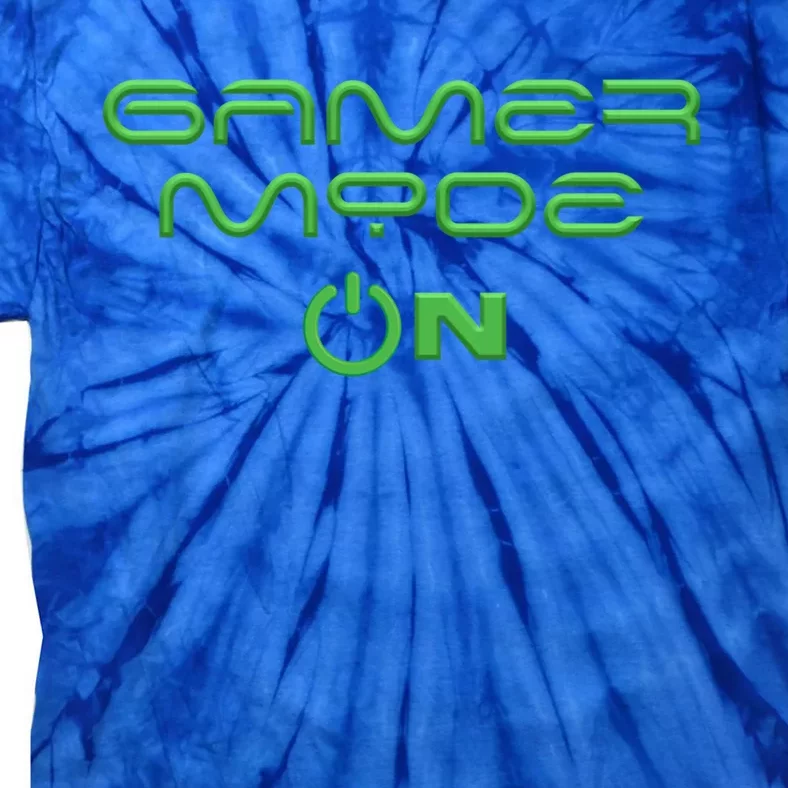 Game Mode On Gaming Virtual Reality Video Games Computer Gift Tie-Dye T-Shirt