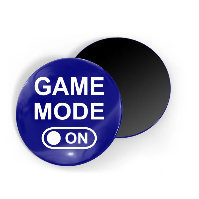 Game Mode On Funny Gaming Cool Gamer Simple Gift Magnet