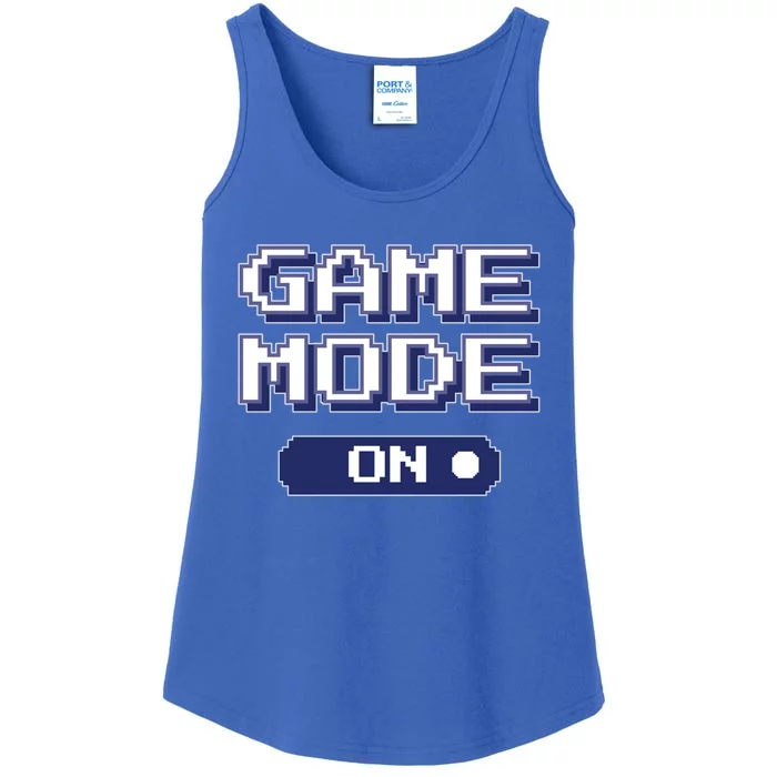 Game Mode On Video Games Novelty Gaming Funny Gamer Gift Ladies Essential Tank