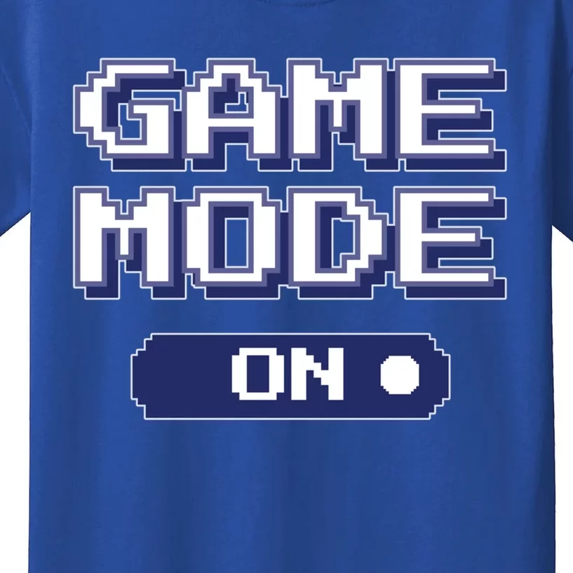 Game Mode On Video Games Novelty Gaming Funny Gamer Gift Kids T-Shirt