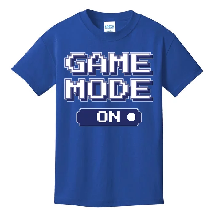 Game Mode On Video Games Novelty Gaming Funny Gamer Gift Kids T-Shirt