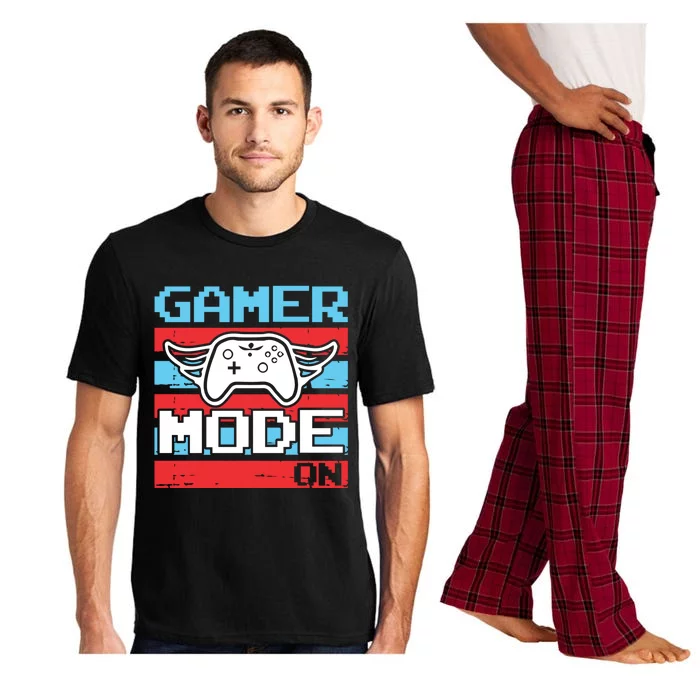 Gamer Mode On Gamer Gamer Video Player Computer Player Meaningful Gift Pajama Set