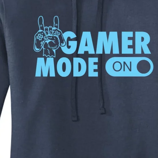 Gamer Mode On Cool Gamer Christmas Gift Women's Pullover Hoodie