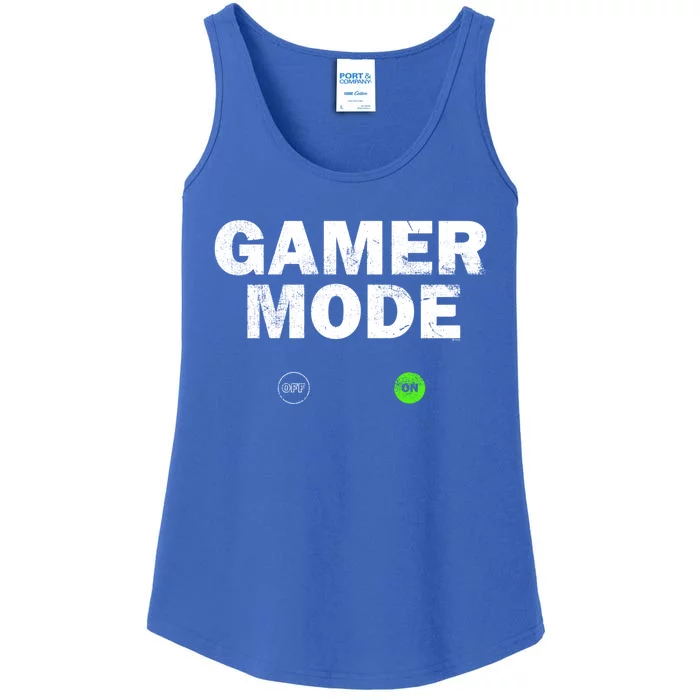 Gamer Mode On Fandom Video Games Cute Gift Ladies Essential Tank