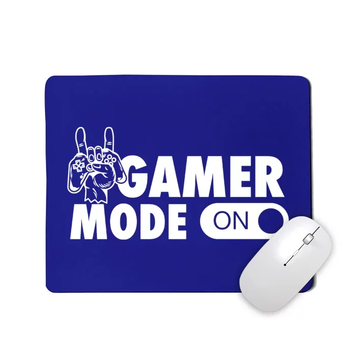 Gamer Mode On Awesome Video Game Convention Merch Gift Mousepad