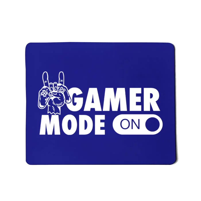 Gamer Mode On Awesome Video Game Convention Merch Gift Mousepad