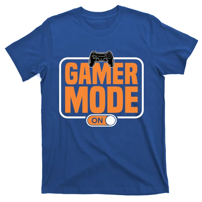 Gamer Mode On For Video Gamer Cool Gift T-Shirt