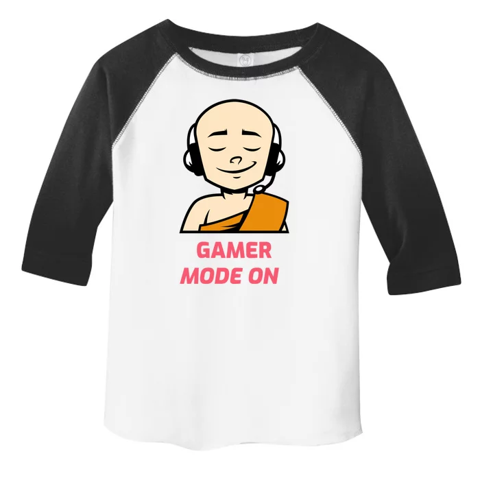 Gamer Mode On Funny Gamer Gift Toddler Fine Jersey T-Shirt