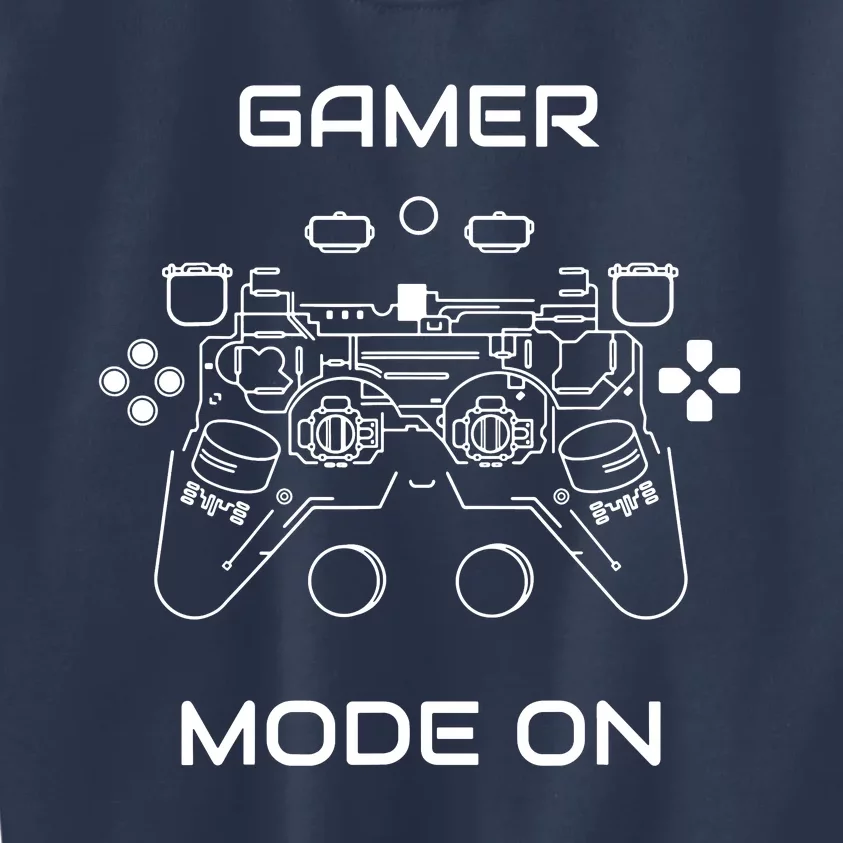 Gamer Mode On Kids Sweatshirt