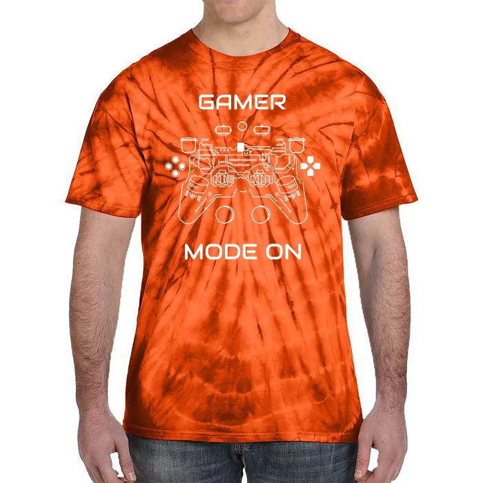 Gamer Mode On Tie-Dye T-Shirt