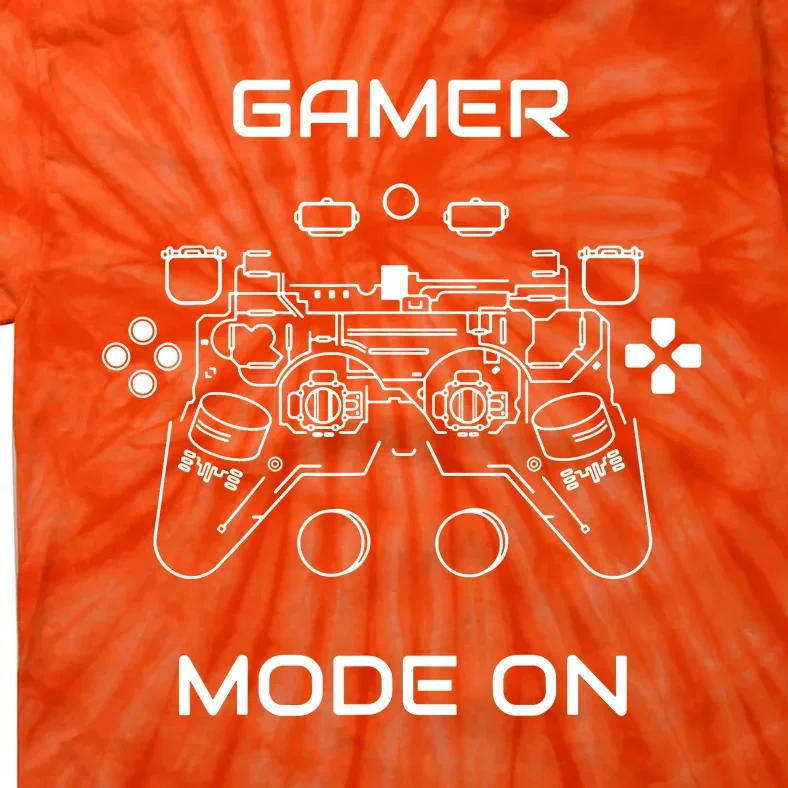 Gamer Mode On Tie-Dye T-Shirt