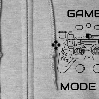 Gamer Mode On Full Zip Hoodie