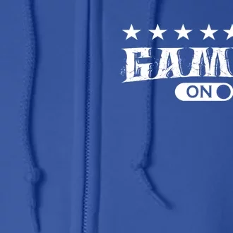 Gamer Mode On Video Game Games Gift Full Zip Hoodie