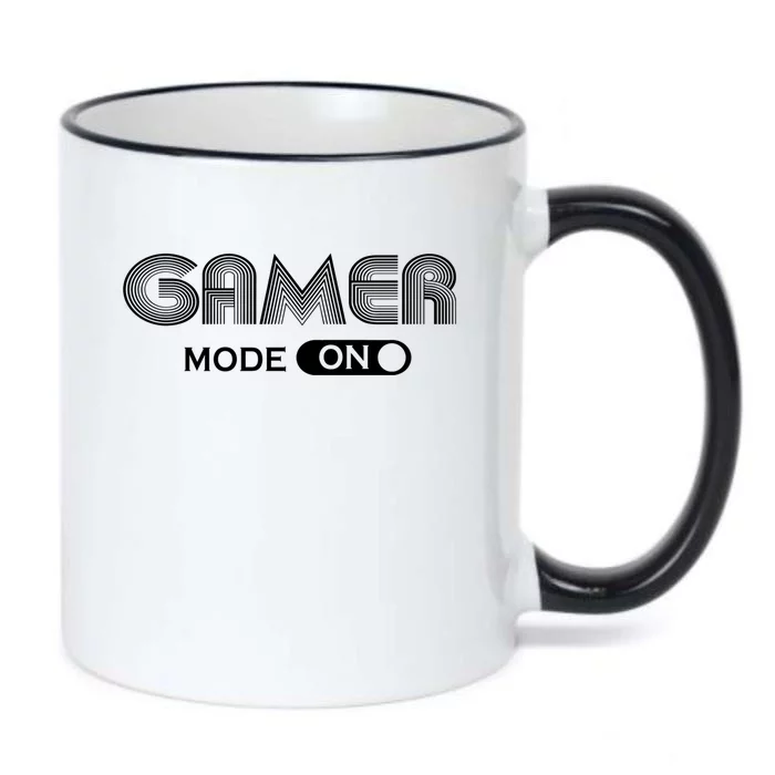 Gamer Mode On Video Game Games Retro Funny Gift Black Color Changing Mug