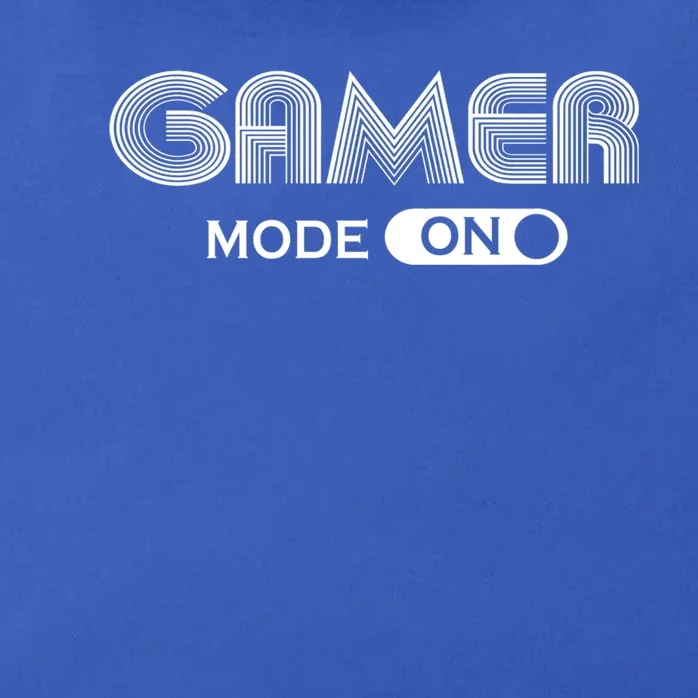 Gamer Mode On Video Game Games Retro Funny Gift Zip Tote Bag