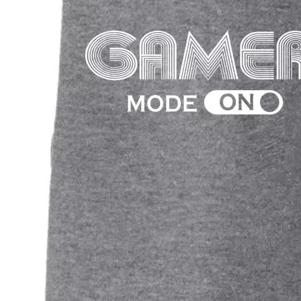 Gamer Mode On Video Game Games Retro Funny Gift Doggie 3-End Fleece Hoodie