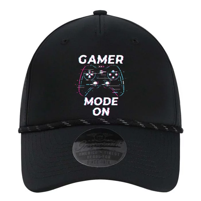 Gamer Mode On Vaporwave Aesthetic Video Game Controller Gift Performance The Dyno Cap