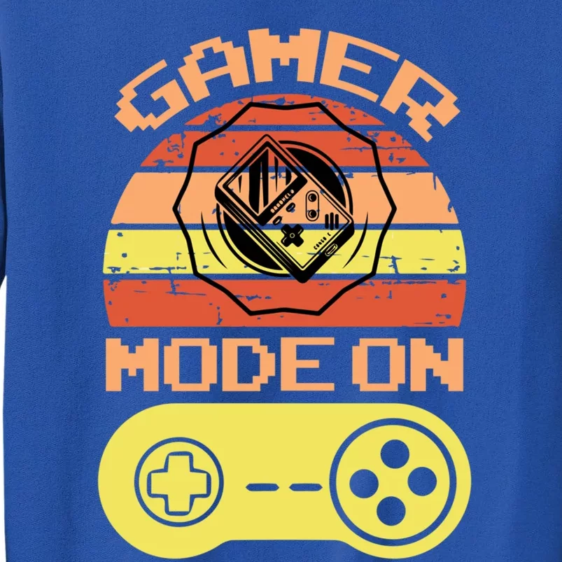 Gamer Mode On Video Game Funny Gift Cool Gift Sweatshirt