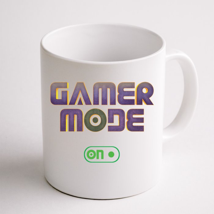 Gamer Mode On Video Game Lover Gamer Gaming Cool Gift Front & Back Coffee Mug