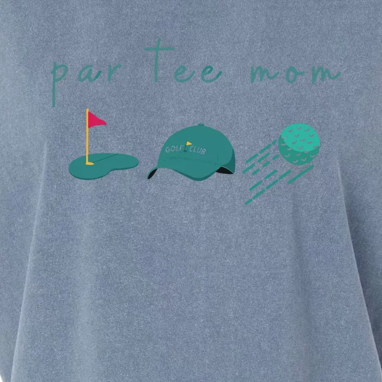 Golf Mom Par Tee Mom Garment-Dyed Women's Muscle Tee