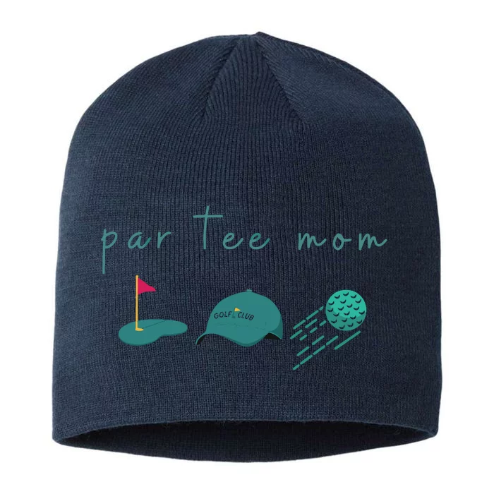 Golf Mom Par Tee Mom 8 1/2in Sustainable Knit Beanie