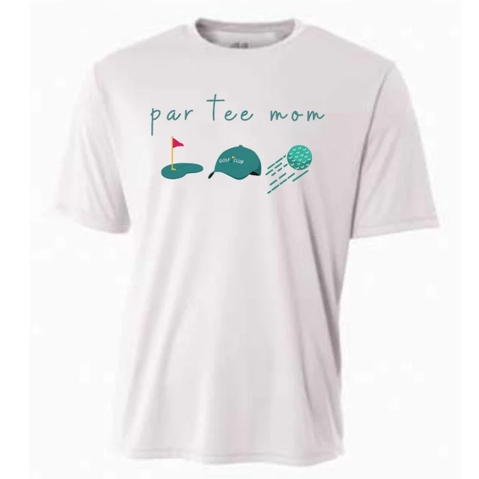 Golf Mom Par Tee Mom Cooling Performance Crew T-Shirt