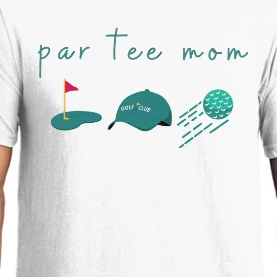 Golf Mom Par Tee Mom Pajama Set