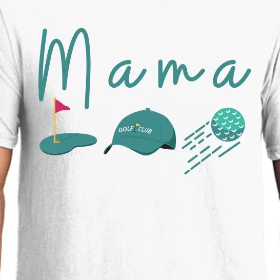 Golf Mom Par Tee Mom Pajama Set