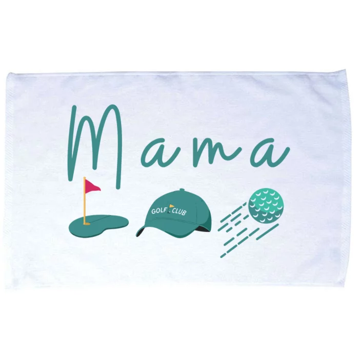 Golf Mom Par Tee Mom Microfiber Hand Towel