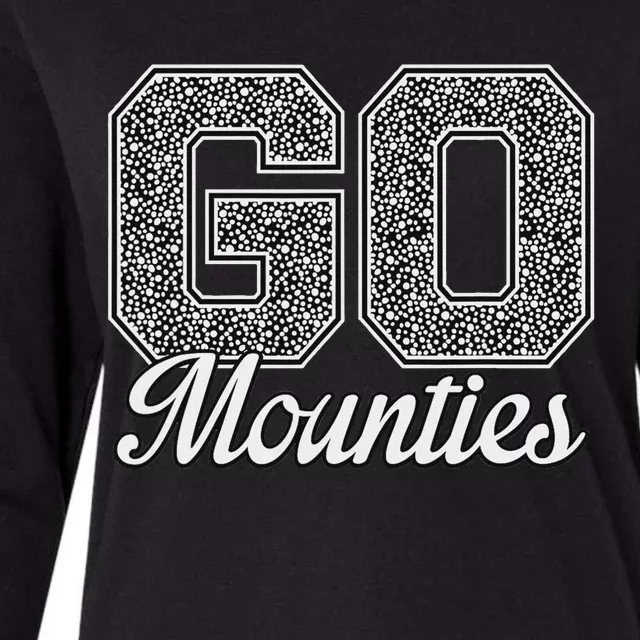 Go Mounties Pride Northwest Womens Cotton Relaxed Long Sleeve T-Shirt