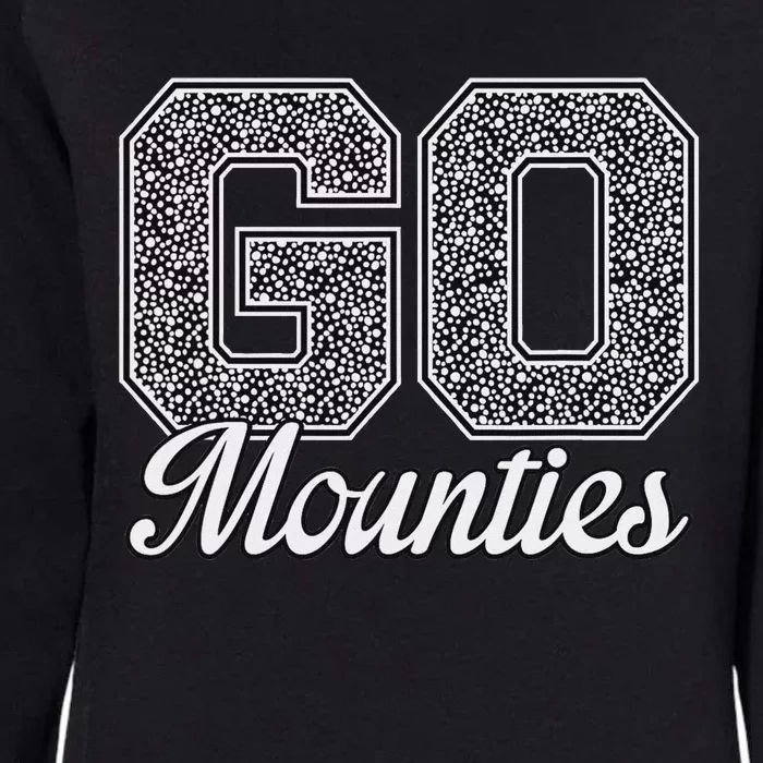 Go Mounties Pride Northwest Womens California Wash Sweatshirt