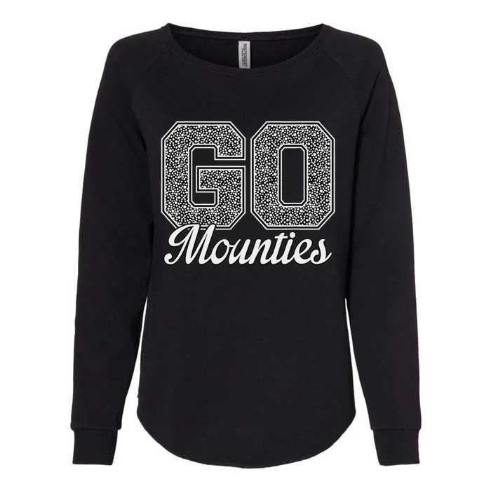 Go Mounties Pride Northwest Womens California Wash Sweatshirt