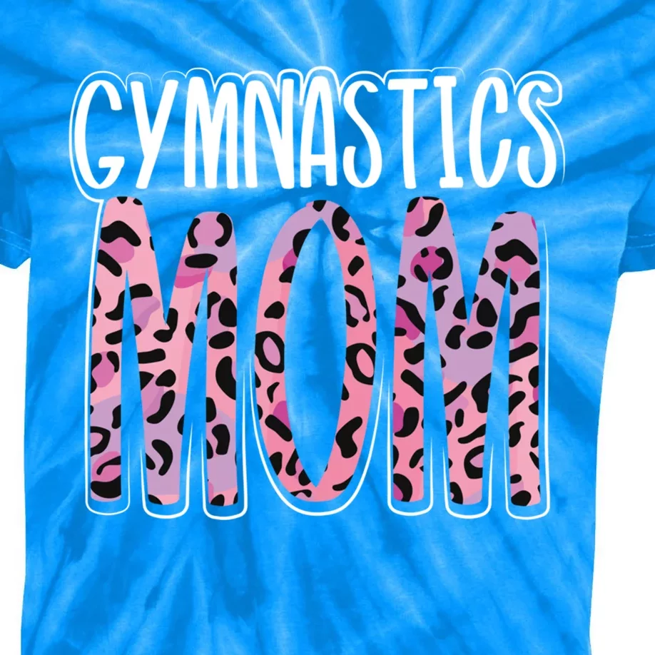 Gymnastics Mom Proud Gymnast Mother Sports Mother's Day Gift Kids Tie-Dye T-Shirt