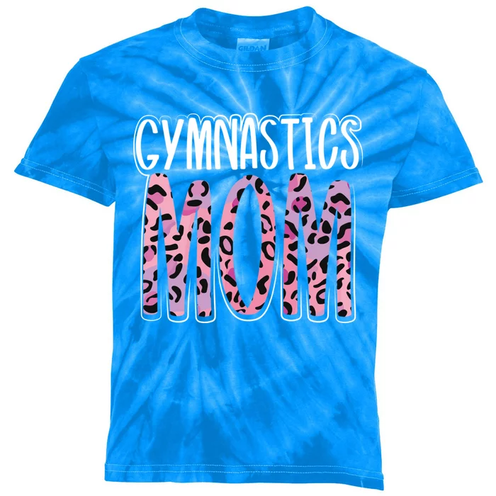 Gymnastics Mom Proud Gymnast Mother Sports Mother's Day Gift Kids Tie-Dye T-Shirt