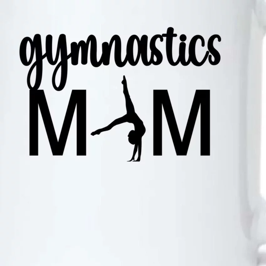 Gymnastics Mom Proud Gymnastics Mama Of A Gymnast Gift Black Color Changing Mug