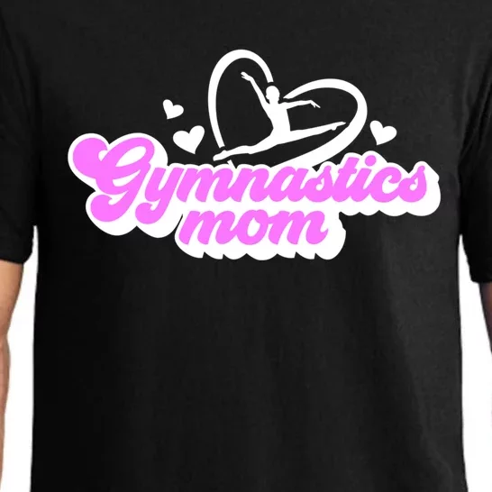 Gymnastics Mom Proud Gymnast Mom Gymnastics Mother Gift Pajama Set