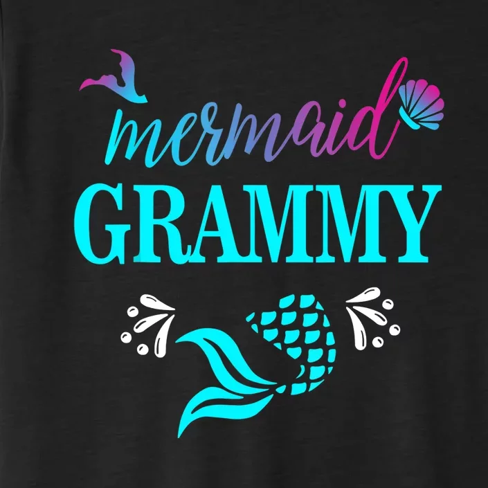 Grammy Mermaid Party Outfits Gift Birthday ChromaSoft Performance T-Shirt