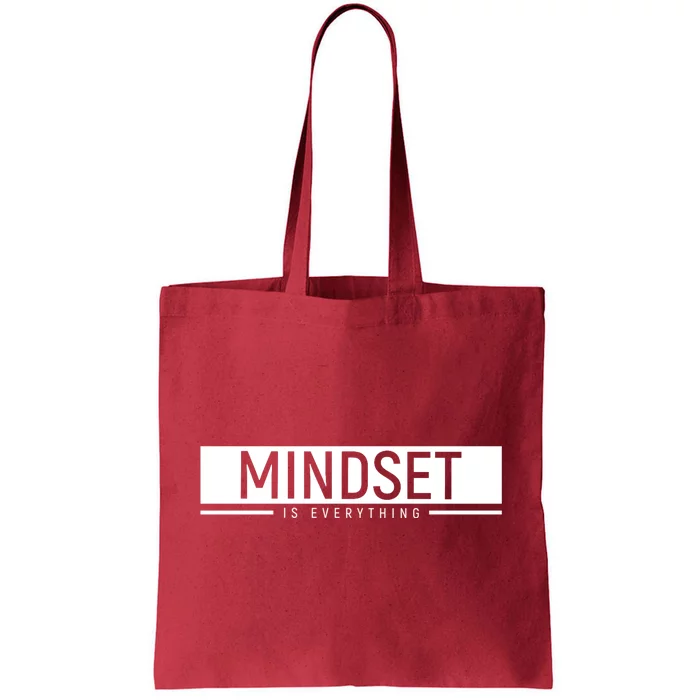 Growth Mindset Positive Uplifting Quote Motivational Workout Tote Bag