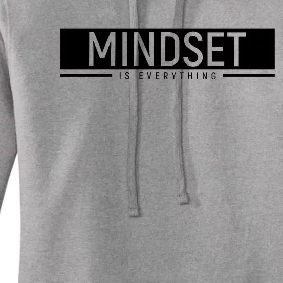 Growth Mindset Positive Uplifting Quote Motivational Workout Women's Pullover Hoodie