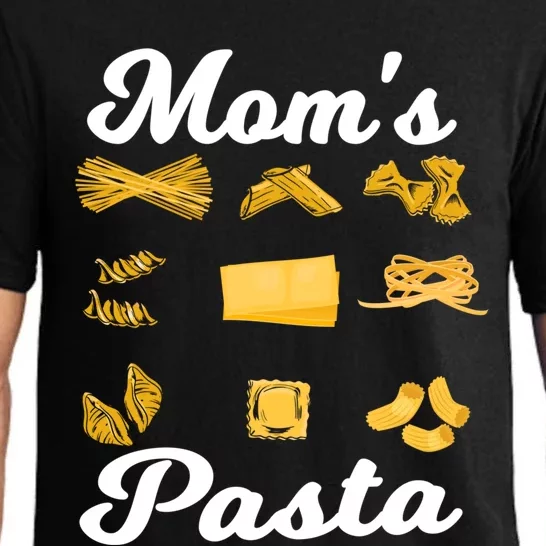 Great Mom's Pasta Food Lover Cooking Gift Pajama Set