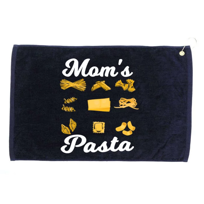 Great Mom's Pasta Food Lover Cooking Gift Grommeted Golf Towel