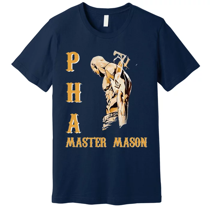 Greats Mason Prince Hall PHA Master Mason Fathers Day Gift Premium T-Shirt