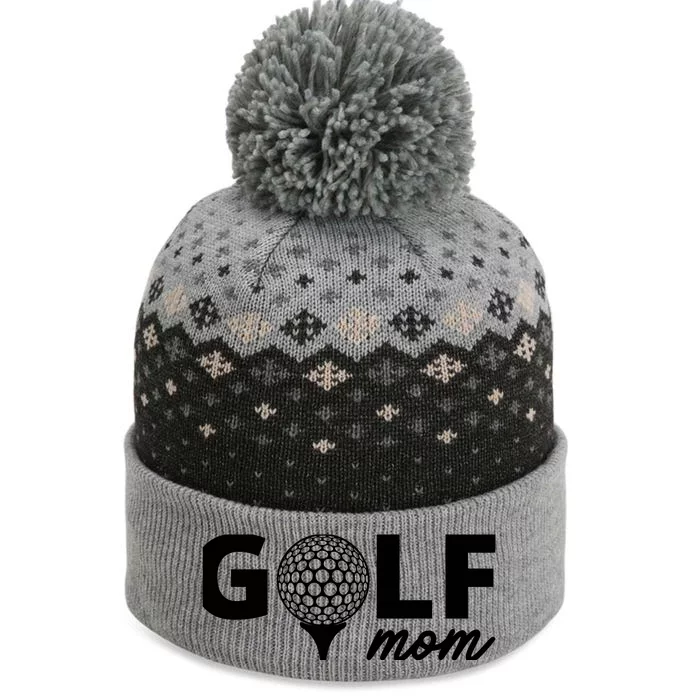 Golf Mom Premium The Baniff Cuffed Pom Beanie