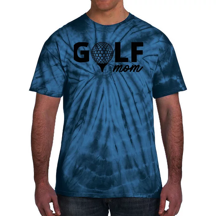 Golf Mom Premium Tie-Dye T-Shirt