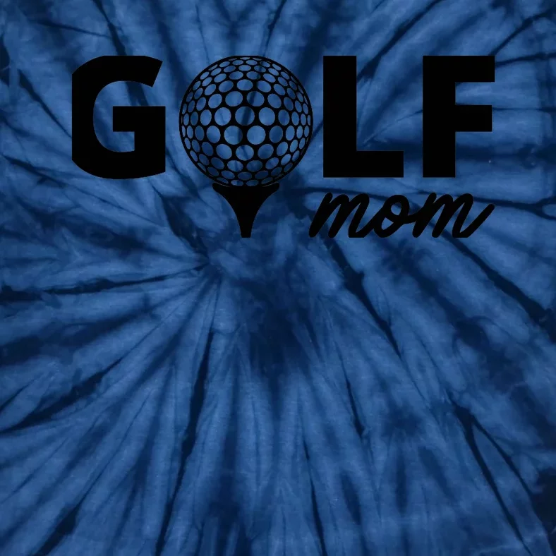 Golf Mom Premium Tie-Dye T-Shirt