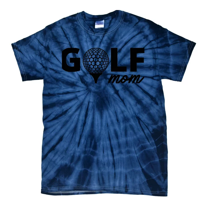 Golf Mom Premium Tie-Dye T-Shirt