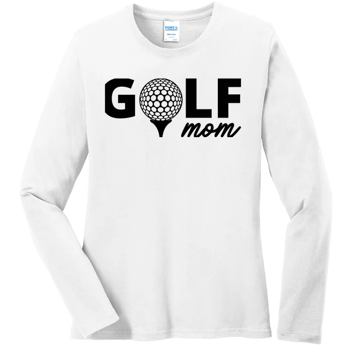 Golf Mom Premium Ladies Long Sleeve Shirt