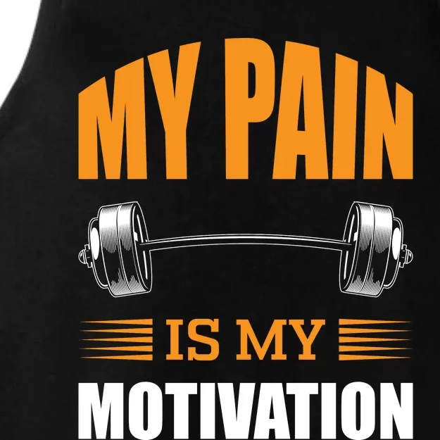 Gym Motivation Quote Ladies Tri-Blend Wicking Tank