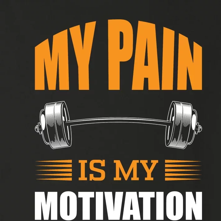 Gym Motivation Quote Toddler Long Sleeve Shirt